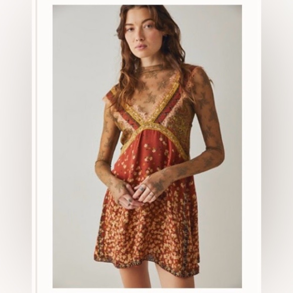 Free People East Willow Trappeze Slip